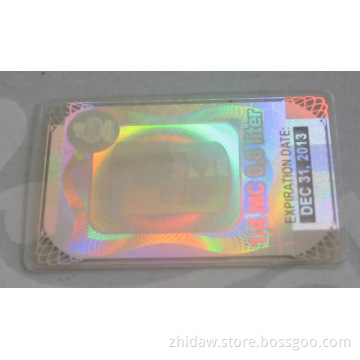 Customized Holographic Card for Membership